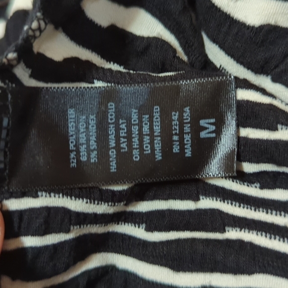 Coin 1804 Women's Striped Stretch Maxi Skirt Size Medium - Picture 5 of 5